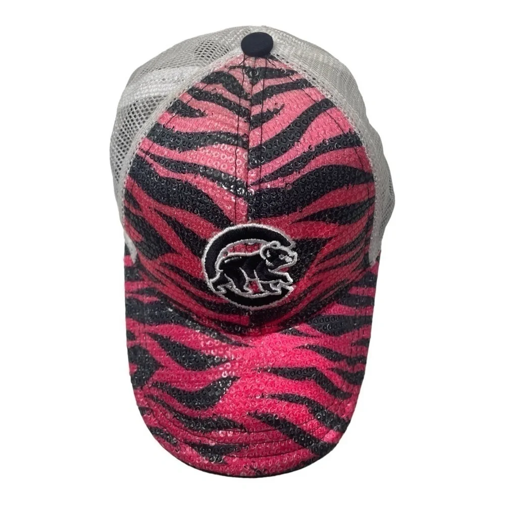 New Era MLB Youth Girls Chicago Cubs Sequence SnapBack Hat